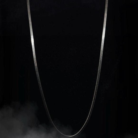 VTG Sterling Silver Snake Chain Necklace